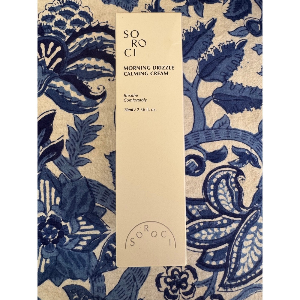 SOROCI Morning Drizzle Calming Cream 70ml 2.36oz Soothing Moisturizer NEW